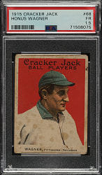 1915 E145 Cracker Jack #68 Honus Wagner PSA FAIR 1.5