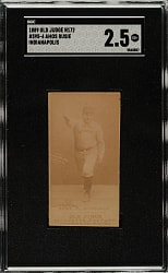 1889 N172 Old Judge Amos Rusie Rookie SGC GOOD+ 2.5