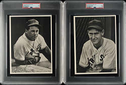 1940 Boston Red Sox Picture Pack Complete Set (25) Plus Original Envelope