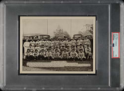 1936 R311 Glossy Finish Premium New York Yankees PSA NM 7 - 1 of 1 - Highest Graded!