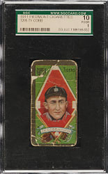 1911 T205 Gold Border Ty Cobb SGC POOR 10