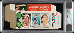 1965 Bazooka Complete Box with Frank Robinson and Sandy Koufax PSA EX 5