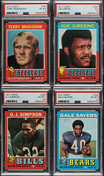 1971 Topps Football Complete Set (263)