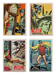 1966 Topps "Batman" Complete and Near-Complete Set Collection (7 Sets, 334 Cards) Plus 155 Duplicates