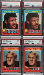 1971 Topps Football Complete Set Pair (2 Sets, 526 Cards)