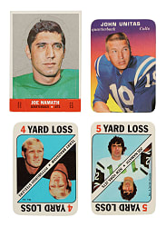 1968 to 1971 Topps Football Insert Collection (470) Including Complete and Near-Complete Sets