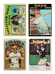1968 to 1973 Topps Shoebox Collection (593) Including 52 Hall of Famers