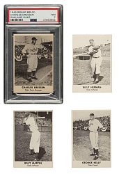 1946 to 1950 Remar Bread Oakland Oaks Collection (97) Including Two Complete Sets and One Near-Complete Set