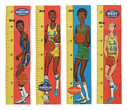 1969-1970 Topps Basketball Rulers Near-Complete Set (22/23)