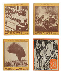 1933 R174 Goudey "World War Gum" Complete Set (96)