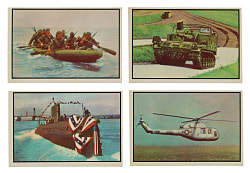 1954 Bowman "Power For Peace" Complete Set Pair (2 Sets, 192 Cards)