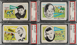1961 Nu-Card Football PSA MINT 9 Collection (27)