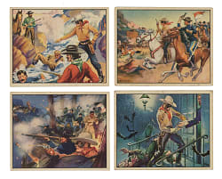 1940 R83 Gum, Inc. "Lone Ranger" Low-Number Set (#1-36)