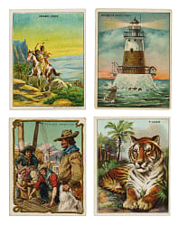 1910-Era Hassan "T" Set Complete and Near-Complete Set Collection (9 Sets, 456 Cards)