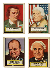 1952 Topps "Look 'n See" Near-Complete Set (120/135) Plus 238 Duplicates