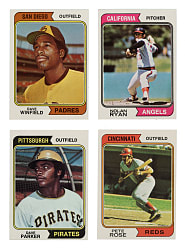 1974 Topps Complete Set (660) Plus Traded Series (44) and Team Checklists Near-Complete Set (21/24)