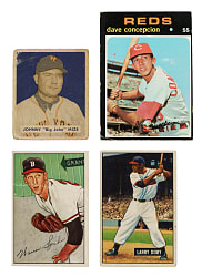 1949 to 1971 Topps and Bowman Shoebox Collection (2,340) Including 69 Hall of Famers