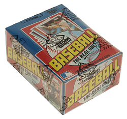 1982 Topps Unopened Wax Box (36 Packs) - BBCE