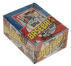 1982 Topps Unopened Wax Box (36 Packs) - BBCE