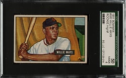 1951 Bowman #305 Willie Mays Rookie SGC VG/EX 50