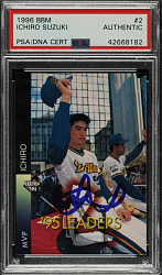 Signed 1996 BBM Japan #2 Ichiro Suzuki - PSA/DNA