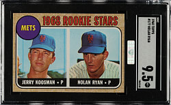 1968 Topps #177 Nolan Ryan Rookie SGC MINT+ 9.5 (MBA Silver Diamond)