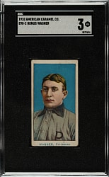 1910 E90-2 American Caramel Honus Wagner SGC VG 3