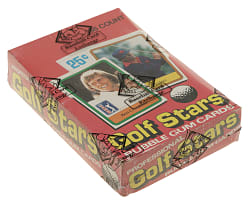 1981 Donruss Golf Stars Unopened Wax Box (36 Packs) - BBCE
