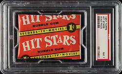 1957 Topps "Hit Stars" Unopened Wax Pack PSA NM 7