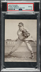 1949 Lummis Peanut Butter Phillies Robin Roberts PSA GOOD 2