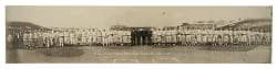 1922 Old Timers Game Team Panoramic Photograph with Cy Young and Nap Lajoie