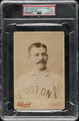 1889 G. Waldon Smith Cabinet Dick Johnston PSA EX-MT 6 (MK) - Ex-Hardy Richardson Estate