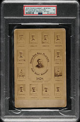 1878 Boston Red Stockings Team Cabinet with George Wright, Harry Wright, and Jim O'Rourke PSA POOR 1