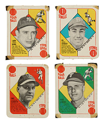 1951 Topps Blue and Red Backs Complete Set Pair (2 Sets, 104 Cards)