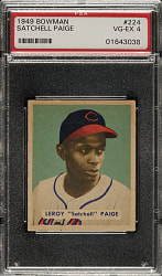 1949 Bowman #224 Satchel Paige PSA VG-EX 4