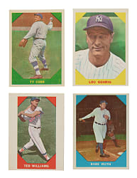 1960 Fleer All-Time Greats Complete Set (79)