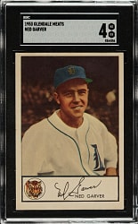 1953 Glendale Meats Ned Garver SGC VG/EX 4