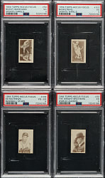 1956 Topps Hocus Focus Collection (44) Including 22 PSA-Graded Cards