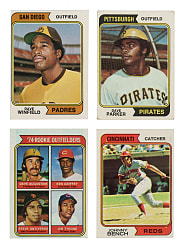 1974 Topps Complete Set (660) Plus Traded Series (44) and Team Checklists (24)