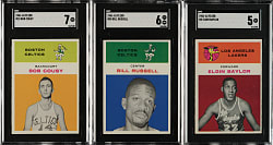 1961-1962 Fleer Basketball Near-Complete Set (65/66)
