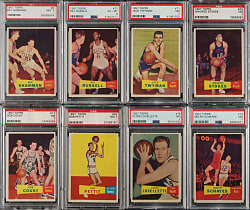 1957-1958 Topps Basketball Complete Set (80): #14 PSA Set Registry (7.00 GPA)