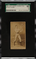 1887 N174 Gypsy Queen Boxing John Clow SGC EX 60