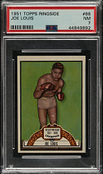 1951 Topps Ringside Boxing #88 Joe Louis PSA NM 7