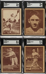1931 W517 SGC-Graded Collection (12) Including Lefty Grove and Rogers Hornsby