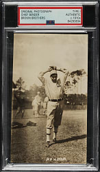 Circa 1910s Chief Bender Original Brown Brothers Photograph PSA/DNA Type I