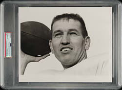 Circa 1960s Johnny Unitas Original United Press International Photograph PSA/DNA Type I