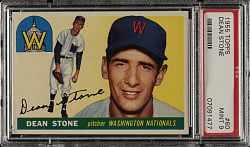 1955 Topps #60 Dean Stone PSA MINT 9