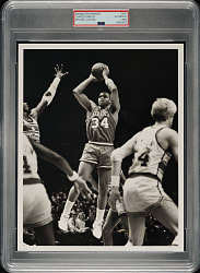 Circa 1986 Charles Barkley Original Mitchell Layton Photograph PSA/DNA Type I