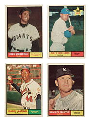 1961 Topps Complete Set (587)