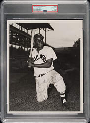 Signed 1954 Minnie Minoso Original Don Wingfield Photograph PSA/DNA Type I